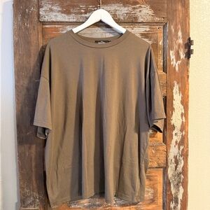 Oversized Olive T-Shirt